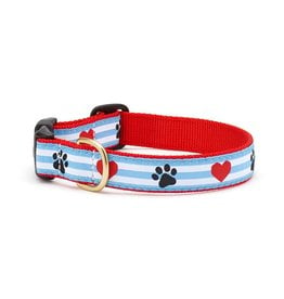 UP COUNTRY UP COUNTRY Pawprint Stripe Collar