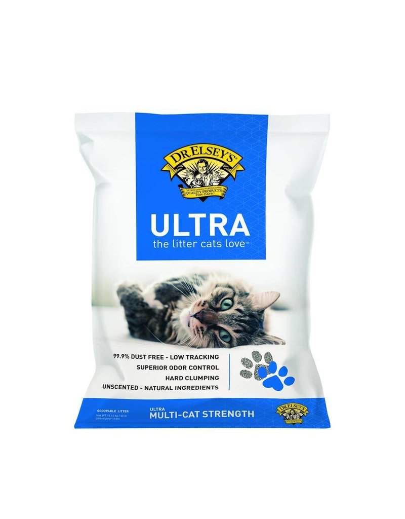 PRECIOUS CAT, INC. DR. ELSEY'S  Ultra Clumping Clay Cat Litter 18lb