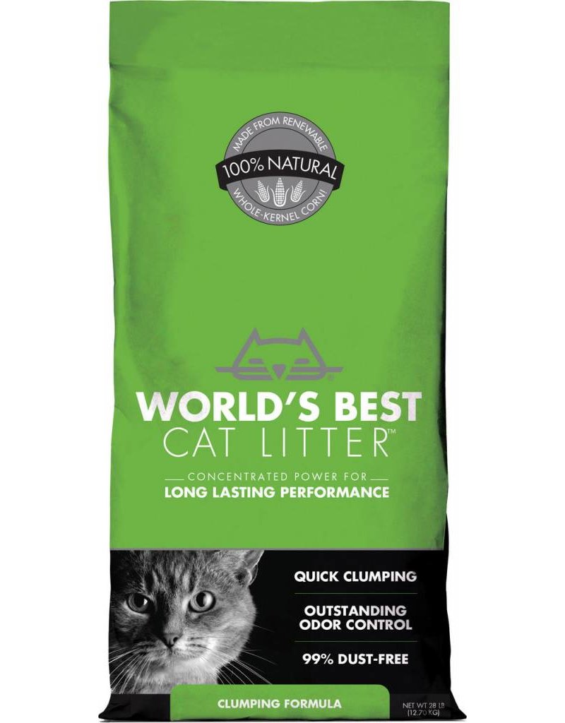 Worlds Best Cat Litter WORLDS BEST Clumping Unscented Cat Litter