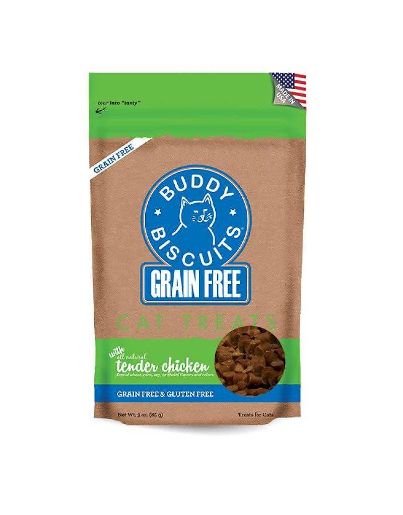 Buddy Biscuit BUDDY BISCUIT GrainFree Soft Chicken Cat Treats 3 oz
