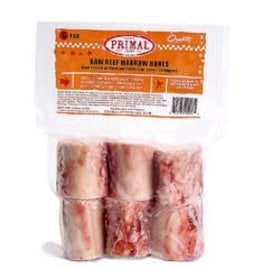 Primal Pet Foods PRIMAL Frozen Raw Beef Marrow Bones 2 in. 6 Pack
