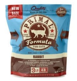 Primal Pet Foods PRIMAL Frozen Raw Feline Rabbit Formula 3 lb.