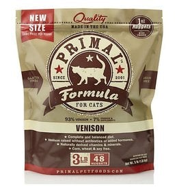 Primal Pet Foods PRIMAL Frozen Raw Feline Venison Formula 3 lb.