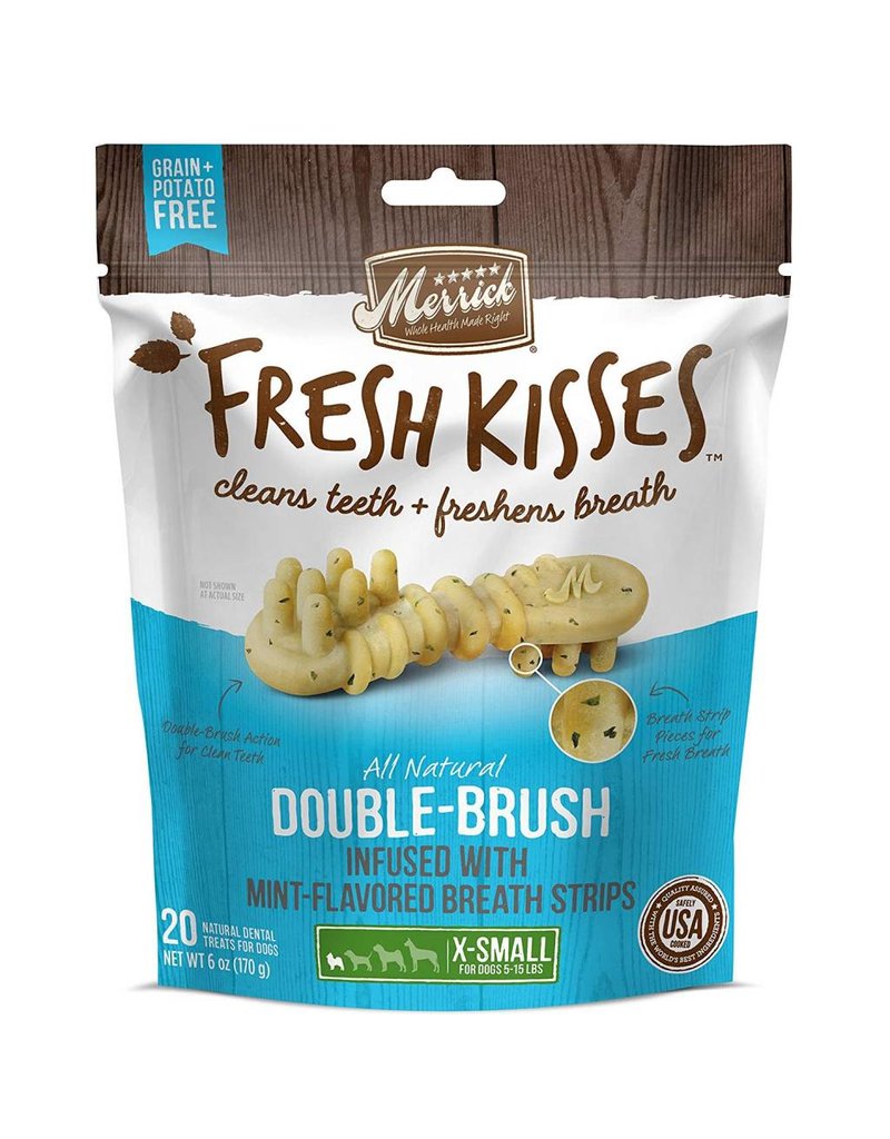 MERRICK Fresh Kisses with Mint Strips Extra Small