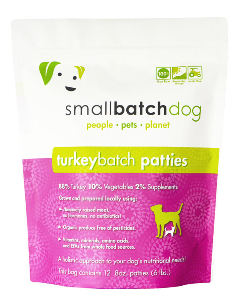 SMALL BATCH SMALL BATCH Frozen Dog Food Turkey - The Fish & Bone