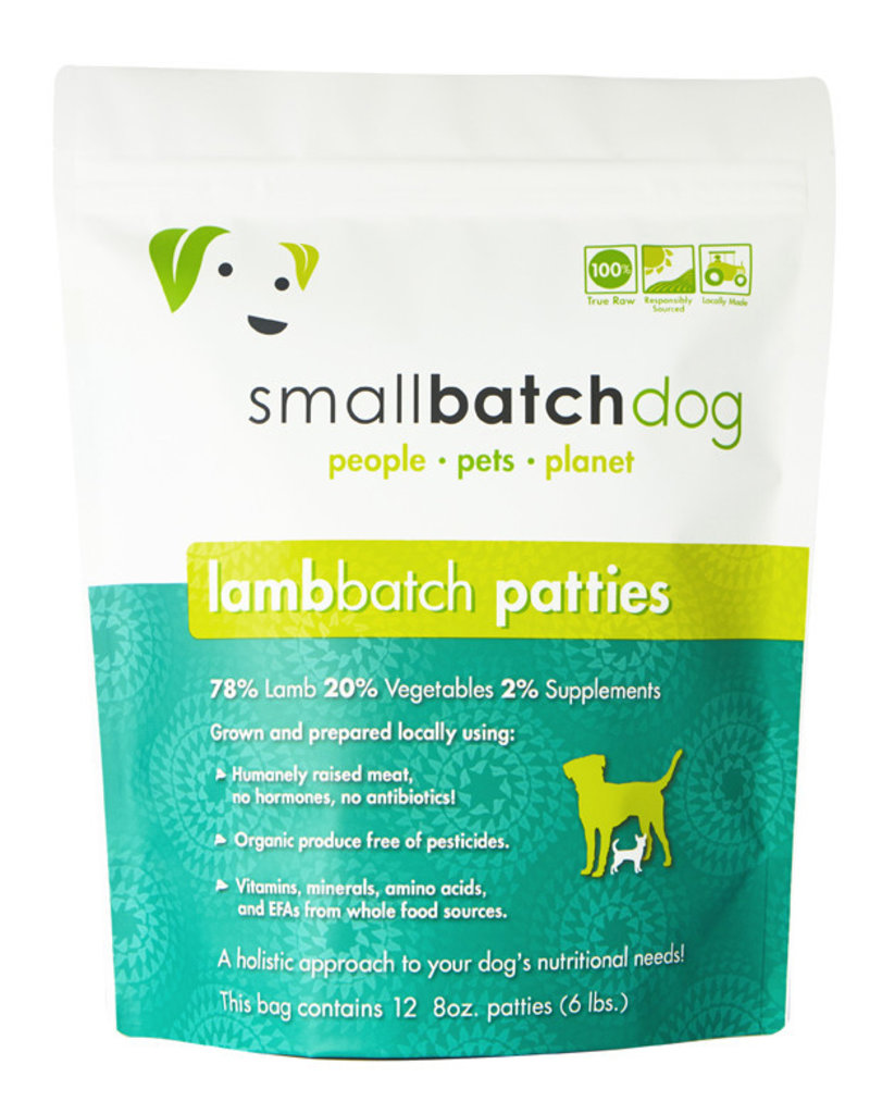 SMALL BATCH Frozen Dog Food Lamb