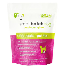 SMALL BATCH Frozen Dog Food Rabbit