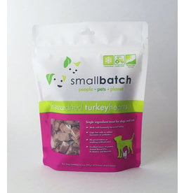 SMALL BATCH Freezedried Turkey Heart Dog & Cat Treats 3.5 oz.