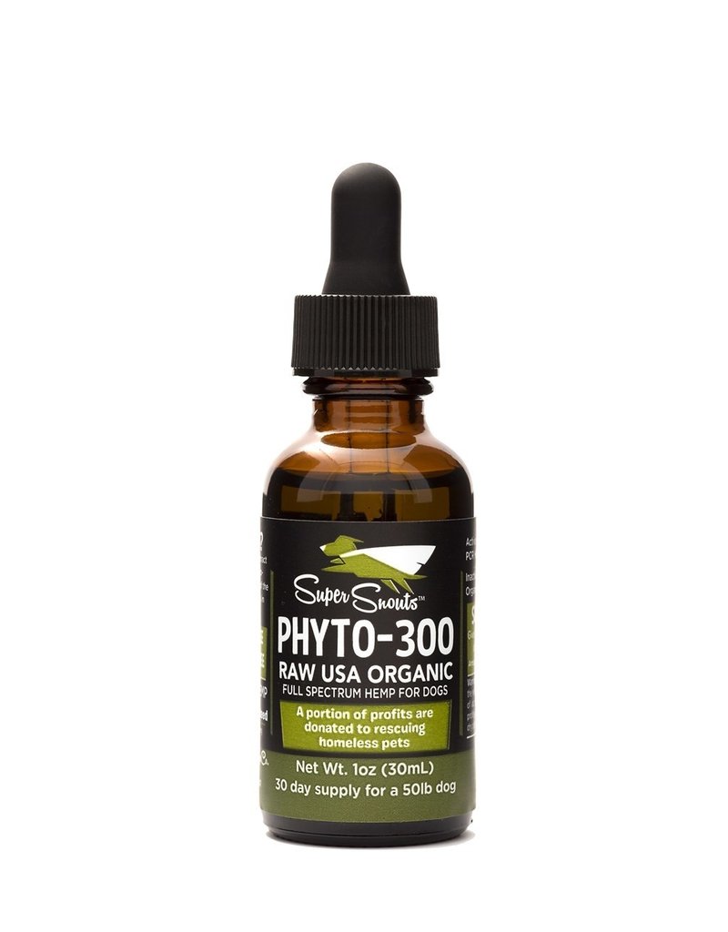 Super Snout Hemp SUPER SNOUTS Phyto-300 MG Organic Full Spectrum Hemp Oil 1OZ