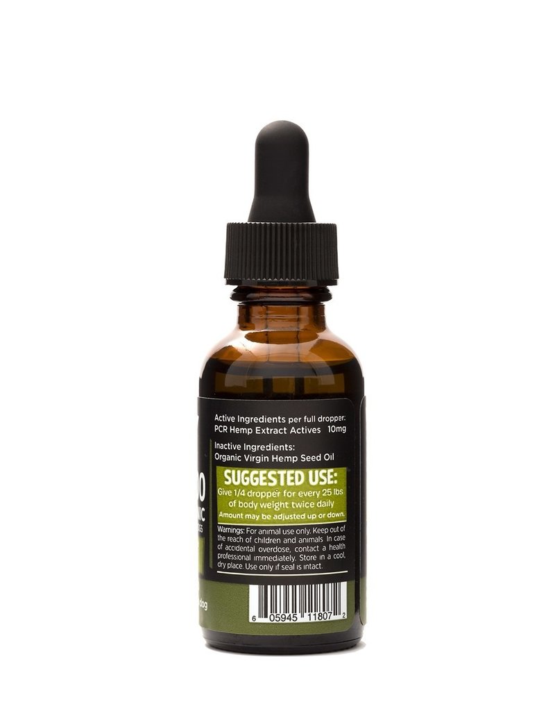 Super Snout Hemp SUPER SNOUTS Phyto-300 MG Organic Full Spectrum Hemp Oil 1OZ