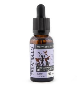 TREATIBLES TREATIBLES Full Spectrum Oil Dropper for All Species 750mg