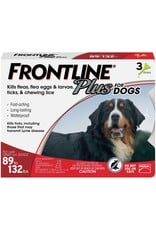 FRONTLINE PLUS for Dogs 89-132lb 3pk