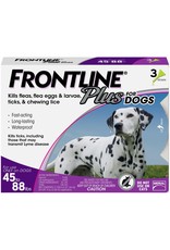 FRONTLINE PLUS for Dogs 45-88lb 3pk