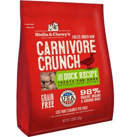 Stella & Chewys STELLA & CHEWY'S Duck Recipe Carnivore Crunch Dog & Cat Treats 3.25 oz.