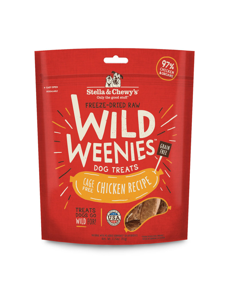 Stella & Chewys STELLA & CHEWY'S Chicken Wild Weenies Dog Treats 3.25 oz.