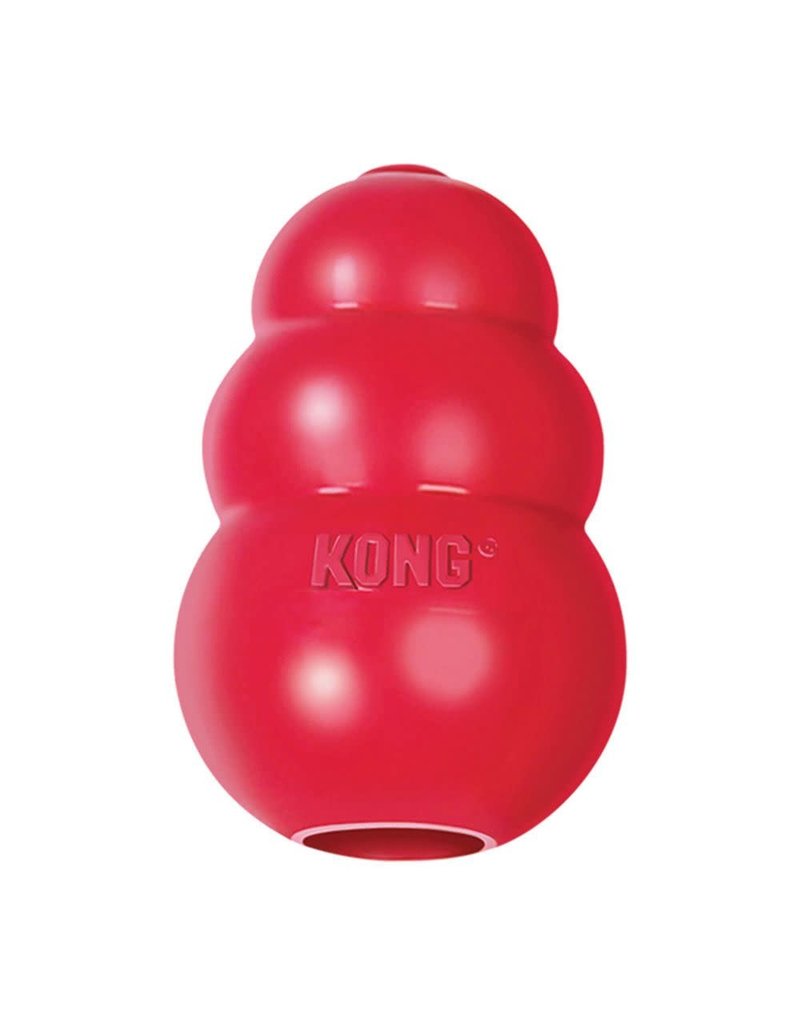 KONG - Senior Dog Toy Gentle Natural Rubber -Fun to Chew, Chase & Fetch-  for Medium Dogs