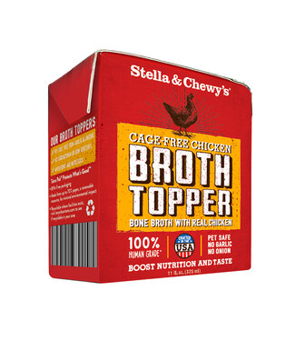 Stella & Chewys STELLA & CHEWY'S Chicken Broth Topper 11oz CASE/12