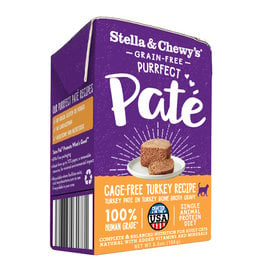 Stella & Chewys STELLA & CHEWY'S Purrfect Pate Turkey Recipe for Cats 5.5oz CASE/12