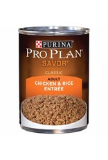 PURINA PURINA PRO PLAN Savor Chicken and Rice Canned Dog Food  Case 12/13oz