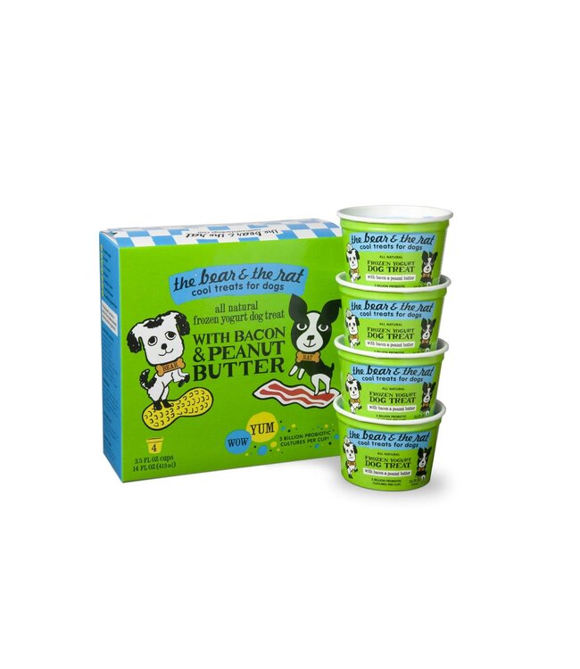 The Bear & The Rat Cool Treats For Dogs Bacon & Peanut Butter The Bear & The Rat Cool Treats For Dogs Bacon & Peanut Butter