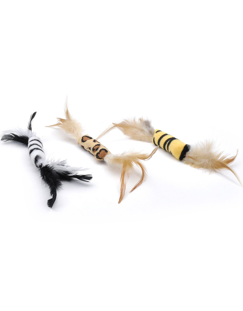 feather cat toy