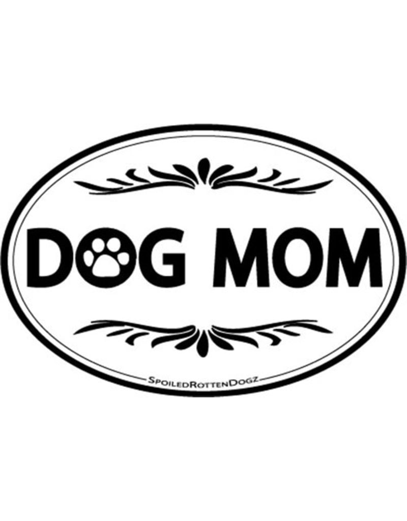 SPOILED ROTTEN DOGZ Dog Mom Car Magnet