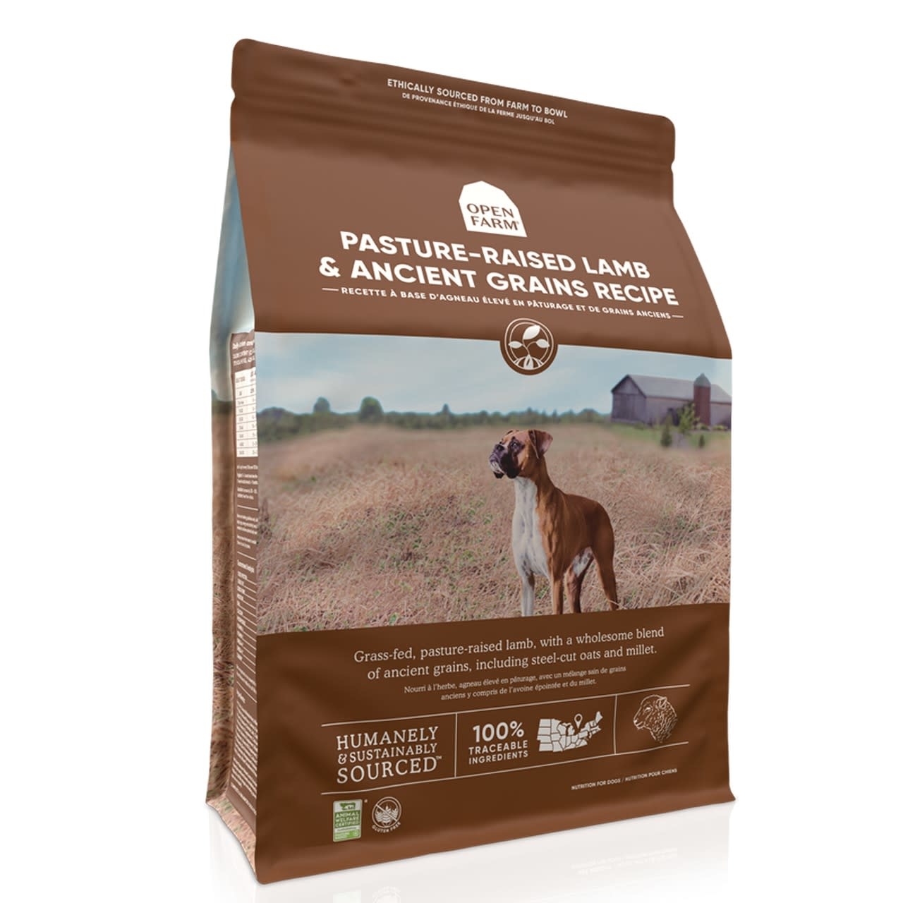 Open Farm OPEN FARM Ancient Grains Pasture Lamb Dry Dog Food The Fish
