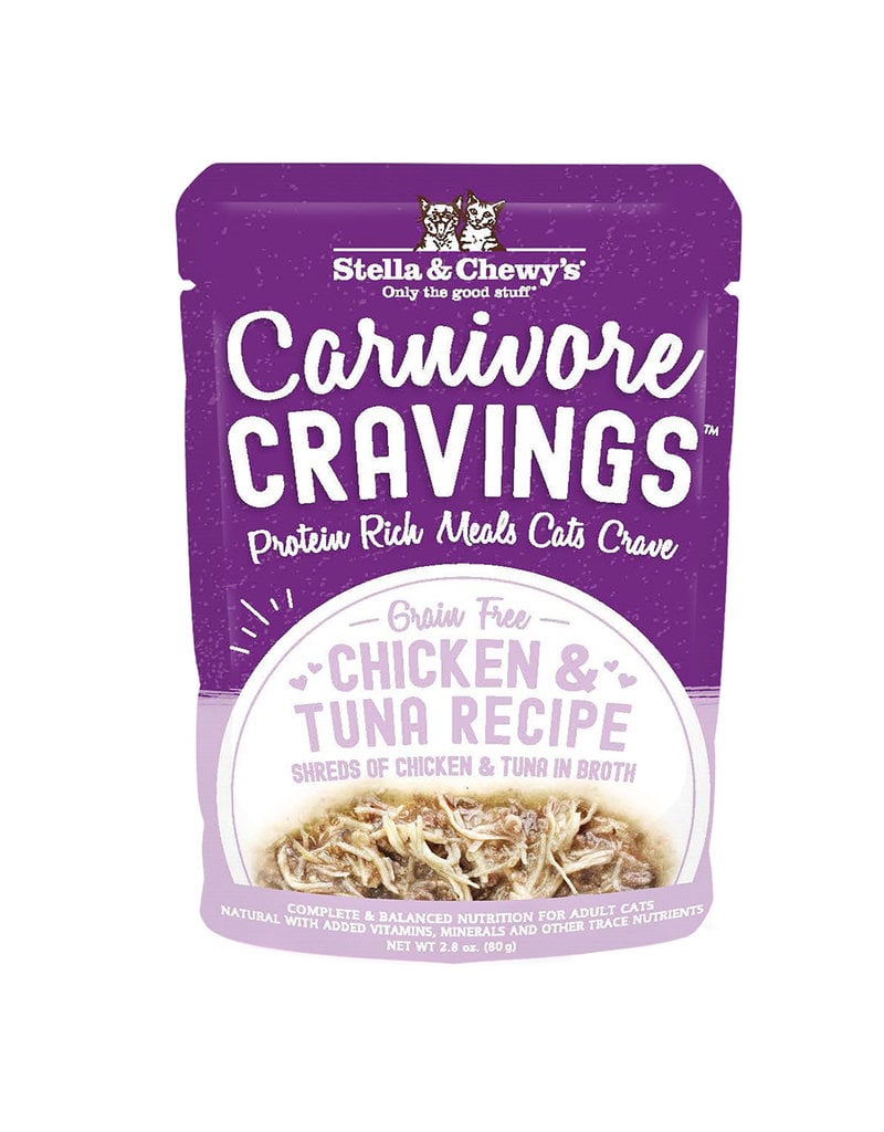 Stella & Chewys STELLA & CHEWY'S Carnivore Cravings Chicken & Tuna Cat Food Pouch 2.8oz