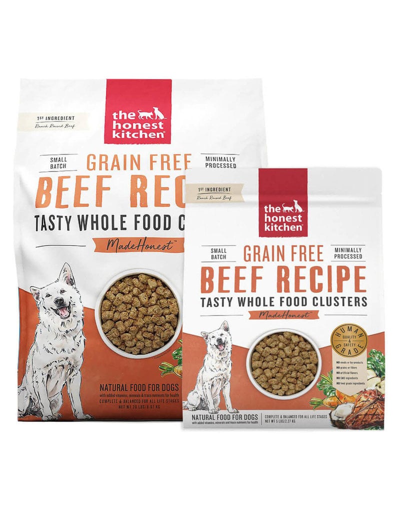 Honest Kitchen HONEST KITCHEN Whole Food Clusters Grain Free Dry Dog Food Beef