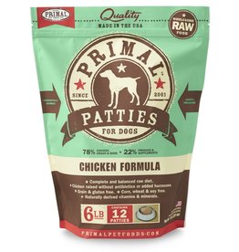 Primal Pet Foods PRIMAL Raw Frozen Canine Chicken Formula  6 lb.