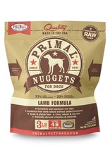 Primal Pet Foods PRIMAL Raw Frozen Canine Lamb Formula  3 lb.
