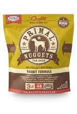 Primal Pet Foods PRIMAL Raw Frozen Canine Rabbit Formula  3 lb.