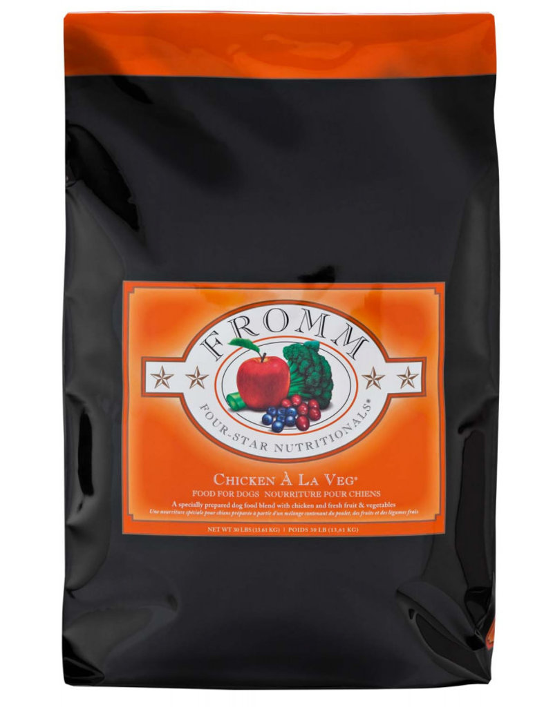 Fromm FROMM 4 Star Dry Dog Food Chicken A La Veg The Fish Bone