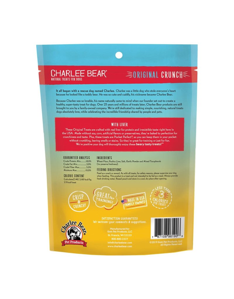 CHARLEE BEAR DOG PRODUCTS CHARLEE BEAR Dog Treats Liver 16oz