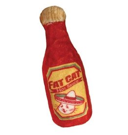 HUXLEY & KENT KITTYBELLES Fat Cat Hot Sauce Plush Cat Toy
