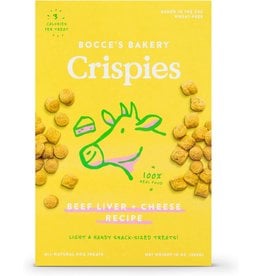 Bocces Bakery BOCCE'S Beef Liver & Cheese Crispies 10 oz. Box