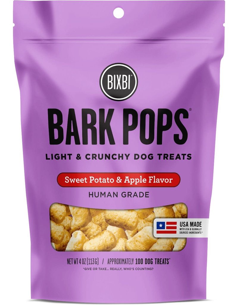 Bixbi BIXBI Bark Pops Sweet Potato & Apple Dog Treats 4 oz.