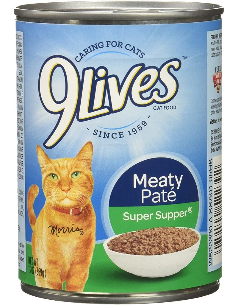 JM Smuckers Company NINE LIVES Super Supper Case 12/13oz