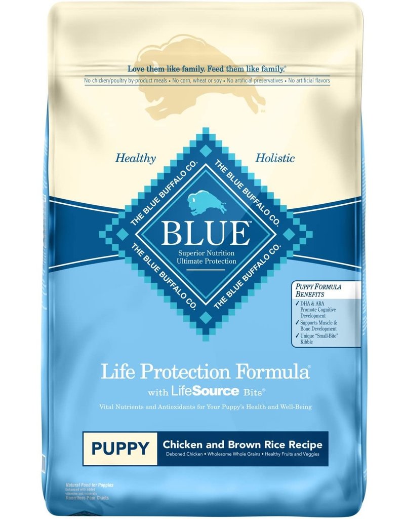 Blue Buffalo BLUE BUFFALO Puppy Chicken and Brown Rice Dry Dog Food