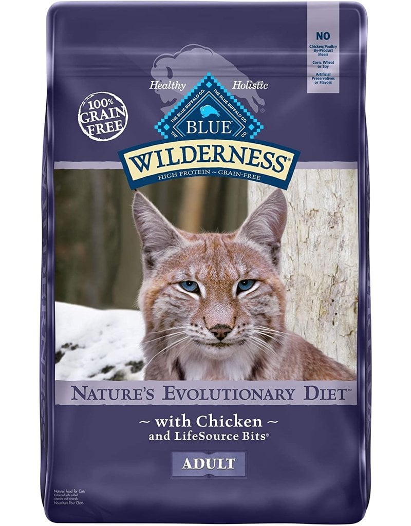 Blue Buffalo BLUE BUFFALO Wilderness Grain-Free Chicken Dry Cat Food