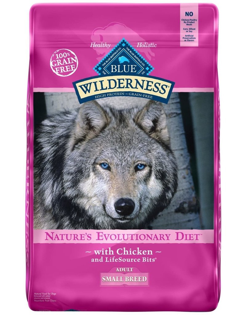Blue Buffalo BLUE BUFFALO Wilderness Grain-Free Small Breed Chicken Dry Dog Food
