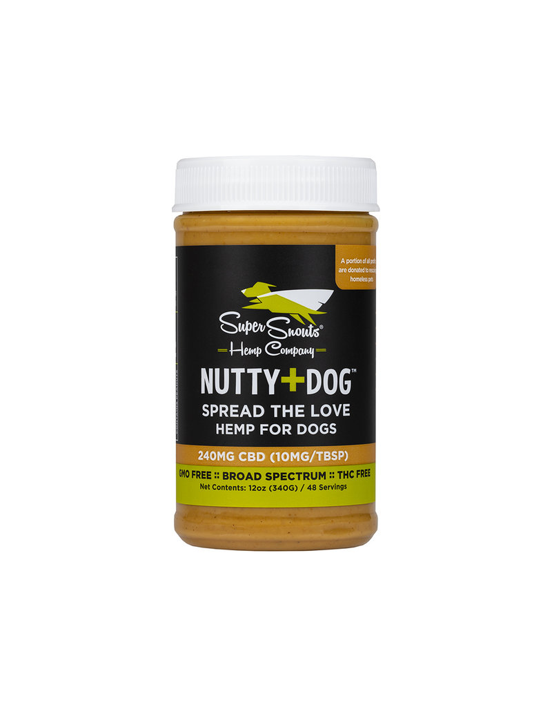 Super Snout Hemp SUPER SNOUTS Nutty Dog Peanut Butter 240MG