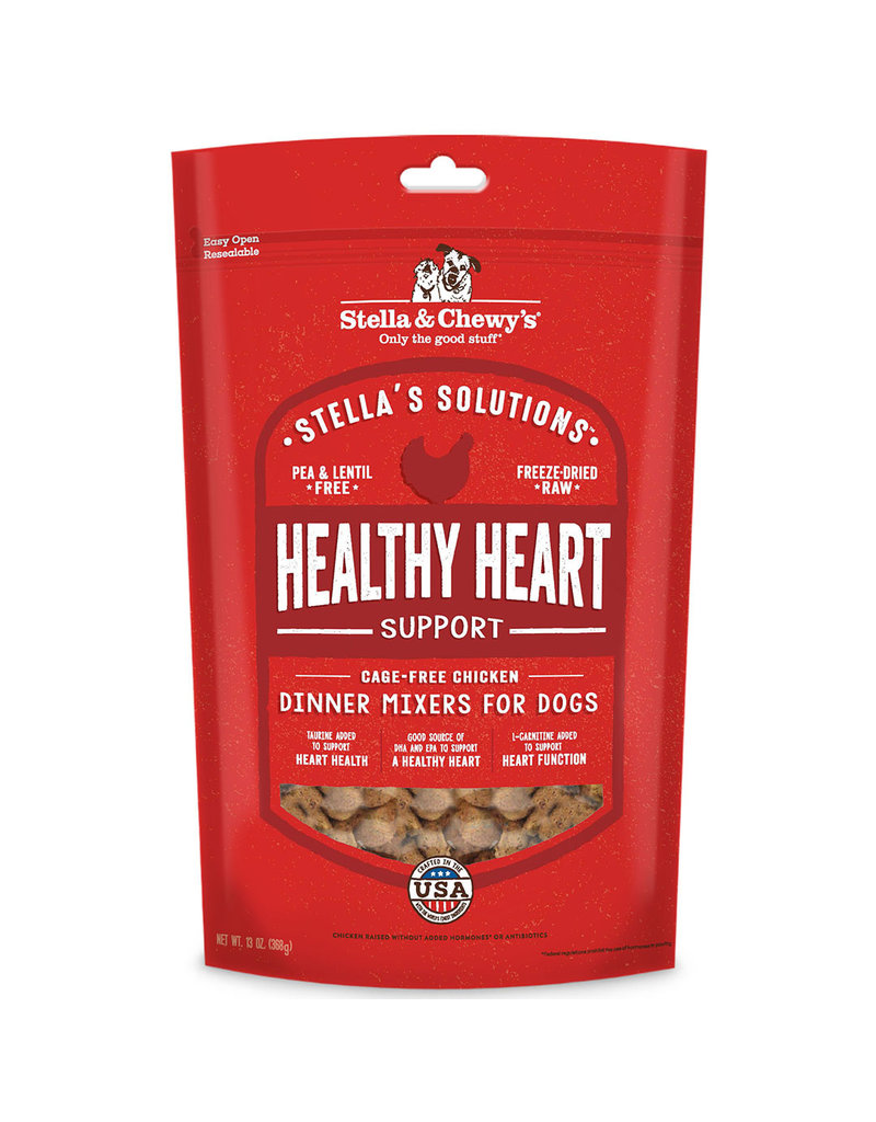 Stella & Chewys STELLA'S SOLUTIONS Heart Support Cage-Free Chicken Dinner Morsels for Dogs 13oz