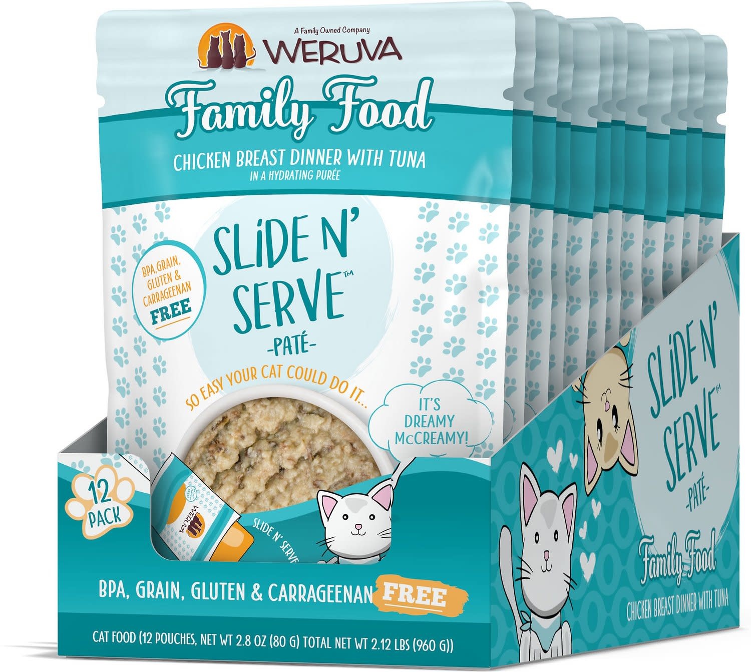 weruva slide n serve cat food