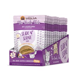 Weruva WERUVA Cat Slide N Serve Pouch Pate Newly Feds CASE/12