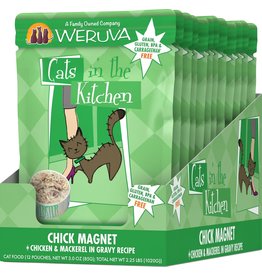 Weruva Cats in the Kitchen WERUVA Cats in the Kitchen Chick Magnet Grain-Free Cat Food Pouch Case 12/3 oz.