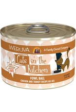 Weruva Cats in the Kitchen WERUVA Cats in the Kitchen Fowl Ball Grain-Free Canned Cat Food Case