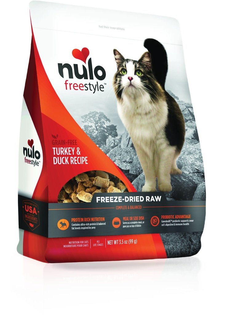 NULO Freestyle Turkey & Duck Freezedried Cat Food The Fish & Bone