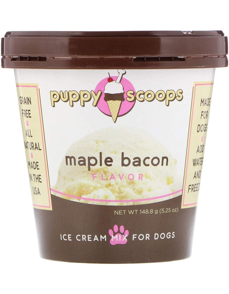 Puppy Cake PUPPY SCOOPS Maple Bacon Ice Cream Mix