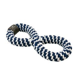Tall Tails TALL TAILS Braided Infinity Dog Toy Navy